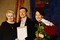 Сергей Безруков. Празднование 10-летия Московского