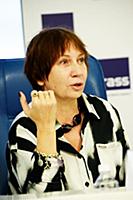 Ольга Егошина. Пресс-конференция, посвященная цере