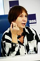 Ольга Егошина. Пресс-конференция, посвященная цере