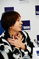 Ольга Егошина. Пресс-конференция, посвященная цере