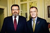 Евгений Сафронов, Дмитрий Родионов. Х церемония на