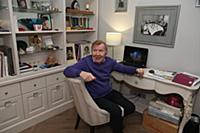 Cоветский и российский актер Юрий Чернов. Домашняя