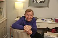 Cоветский и российский актер Юрий Чернов. Домашняя