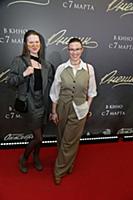 Ольга Смирнова с дочерью Василисой. Премьера фильм