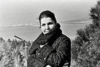 Советская оперная певица Ламара Чкония.