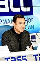 Эдуард Ратников. Пресс-конференция, посвященная це