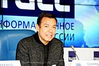 Эдуард Ратников. Пресс-конференция, посвященная це