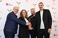 Андрей Золотарев, Жора Крыжовников. Церемония вруч
