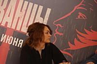 Мария Рейзен. Пресс-конференция, посвященная фильм