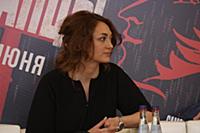 Мария Рейзен. Пресс-конференция, посвященная фильм